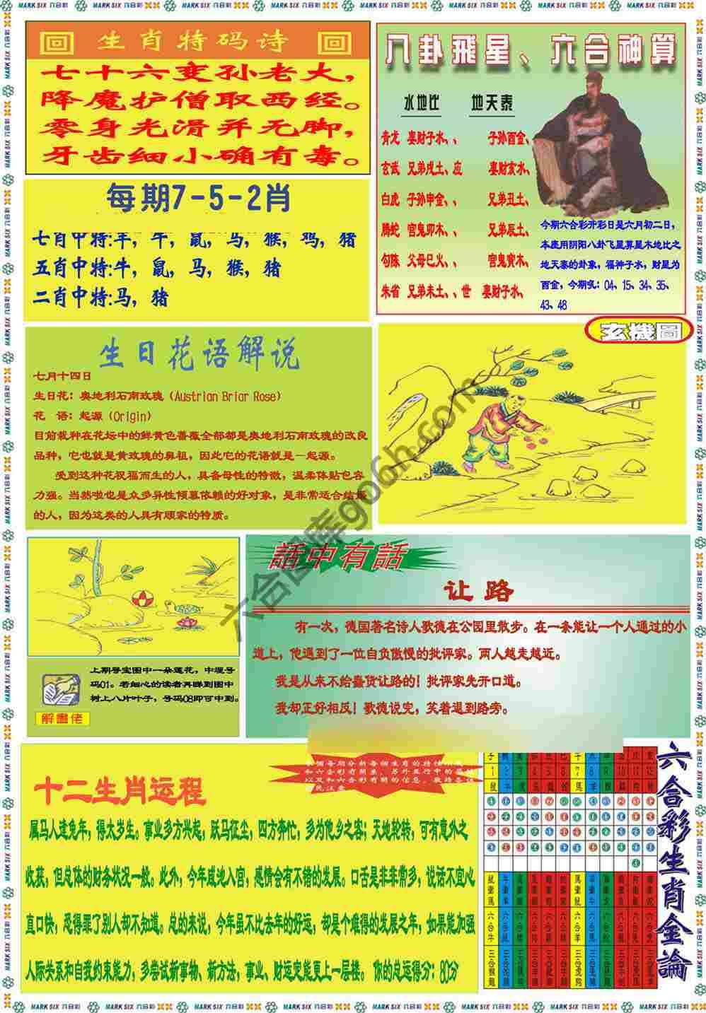 马经