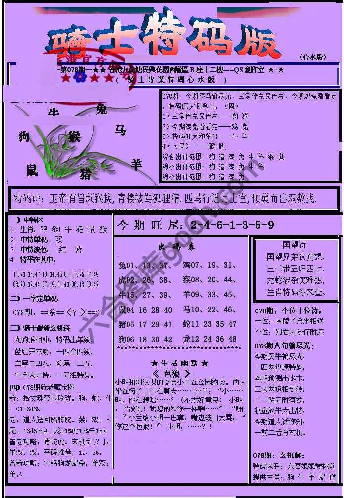 另类骑士特码版