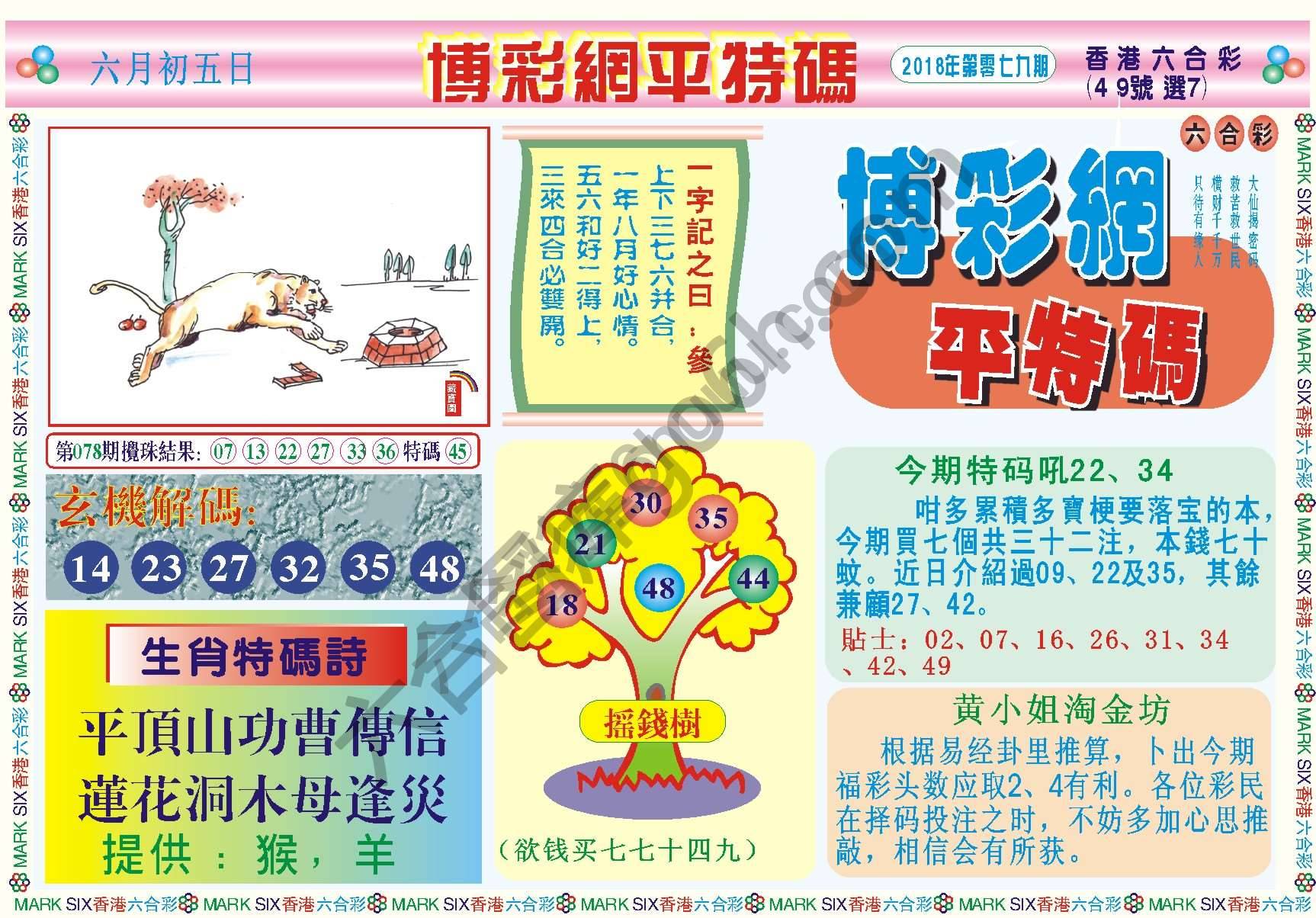 博彩网平特码
