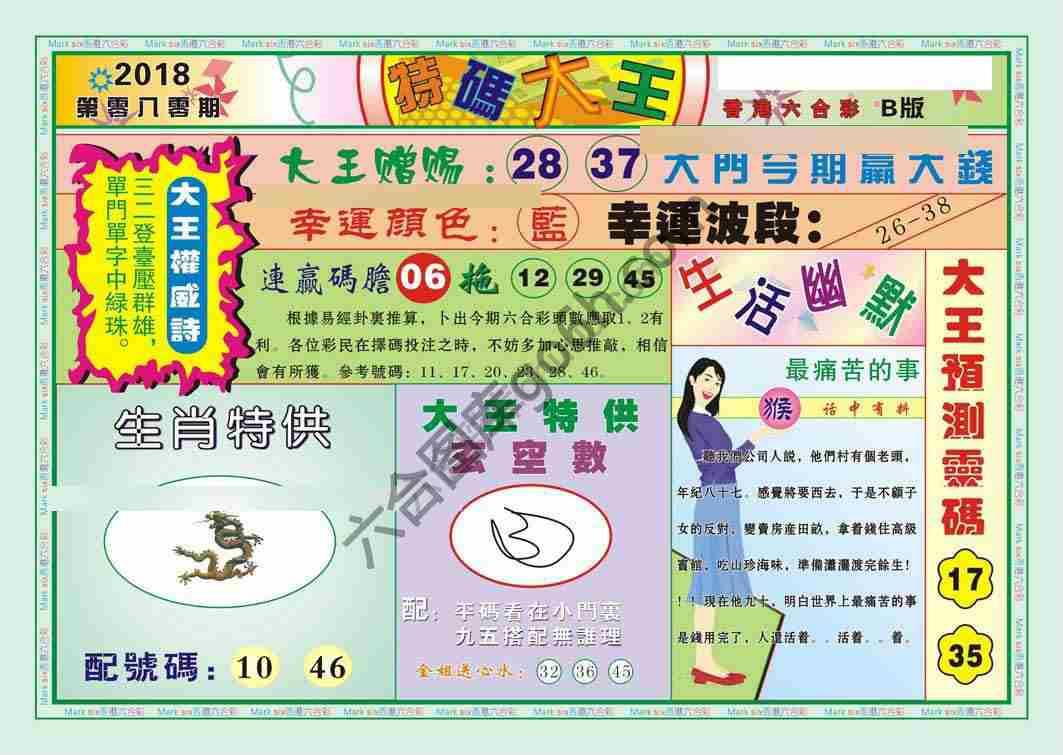特码大王