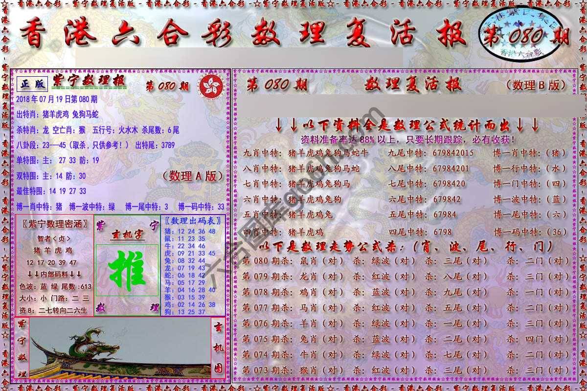 数理复活报