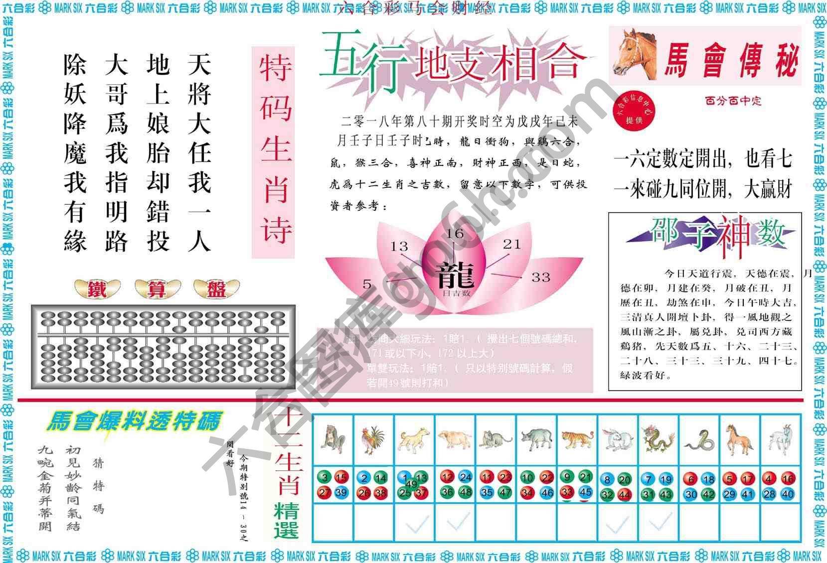 六合彩马会财经