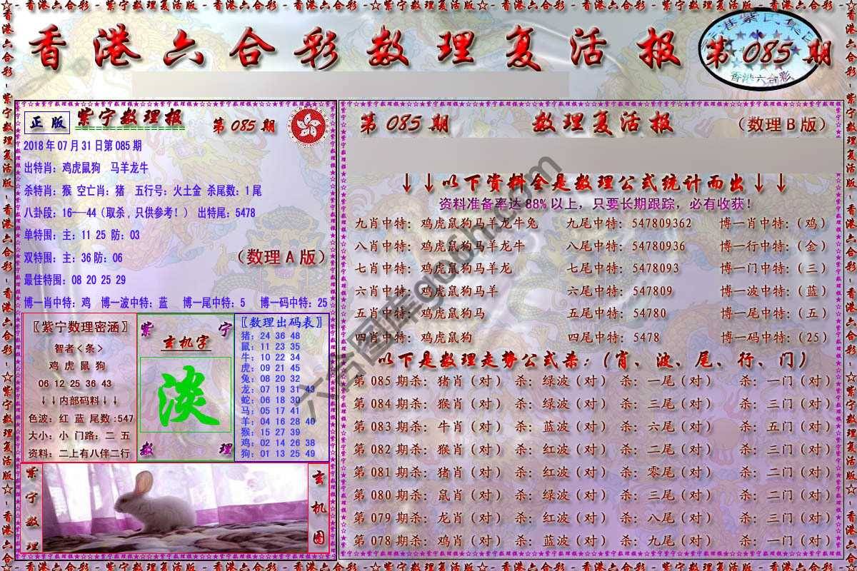 数理复活报