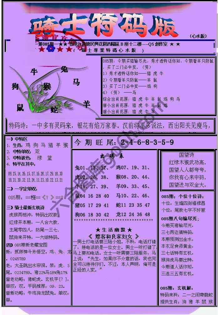 另类骑士特码版