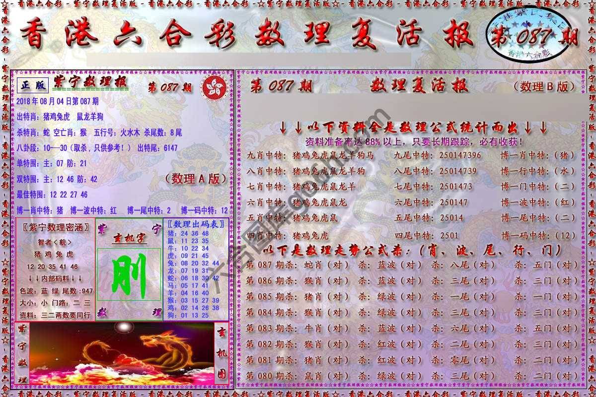 数理复活报