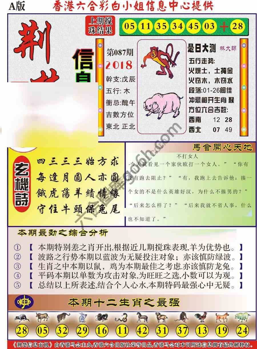 荆楚信息玄机