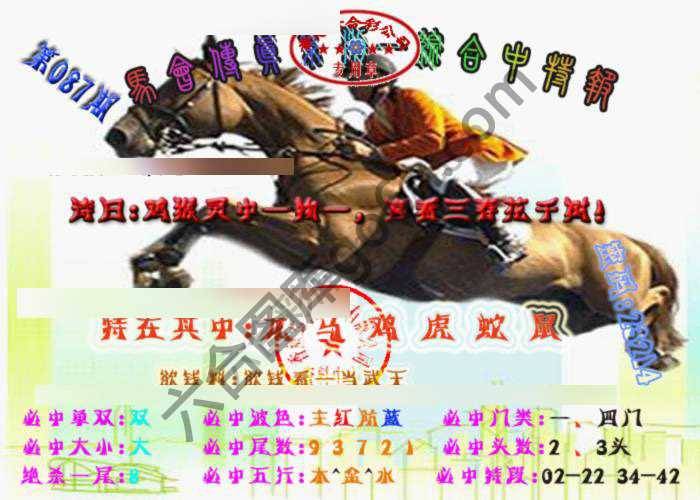 马会传真综合报