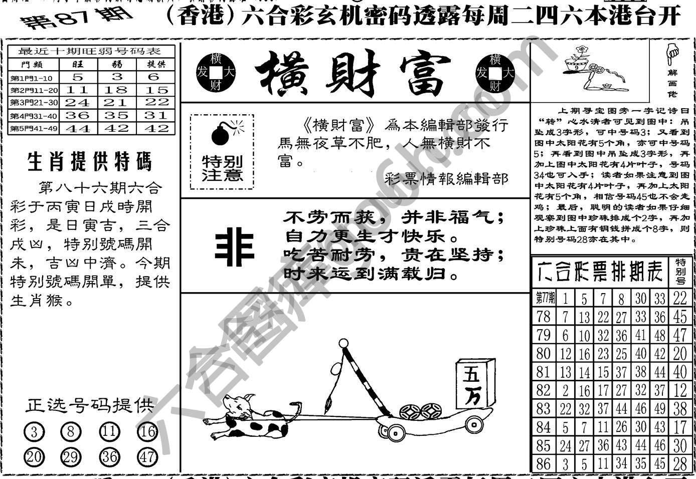 横财富