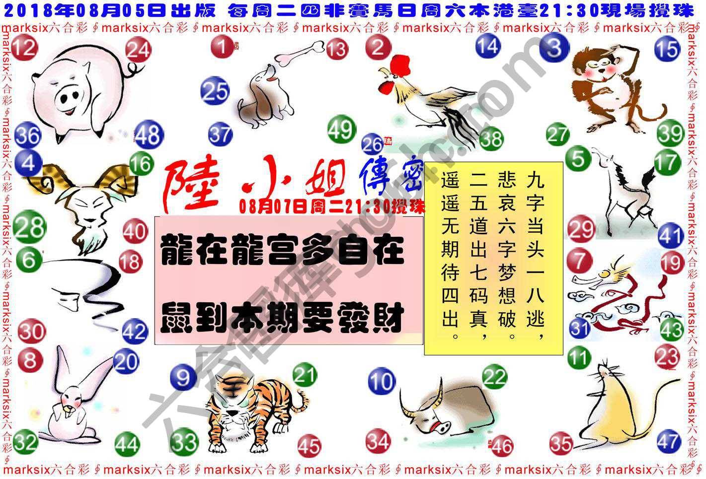 陆小姐传密