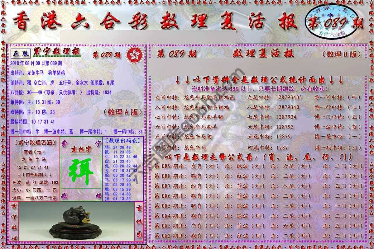 数理复活报