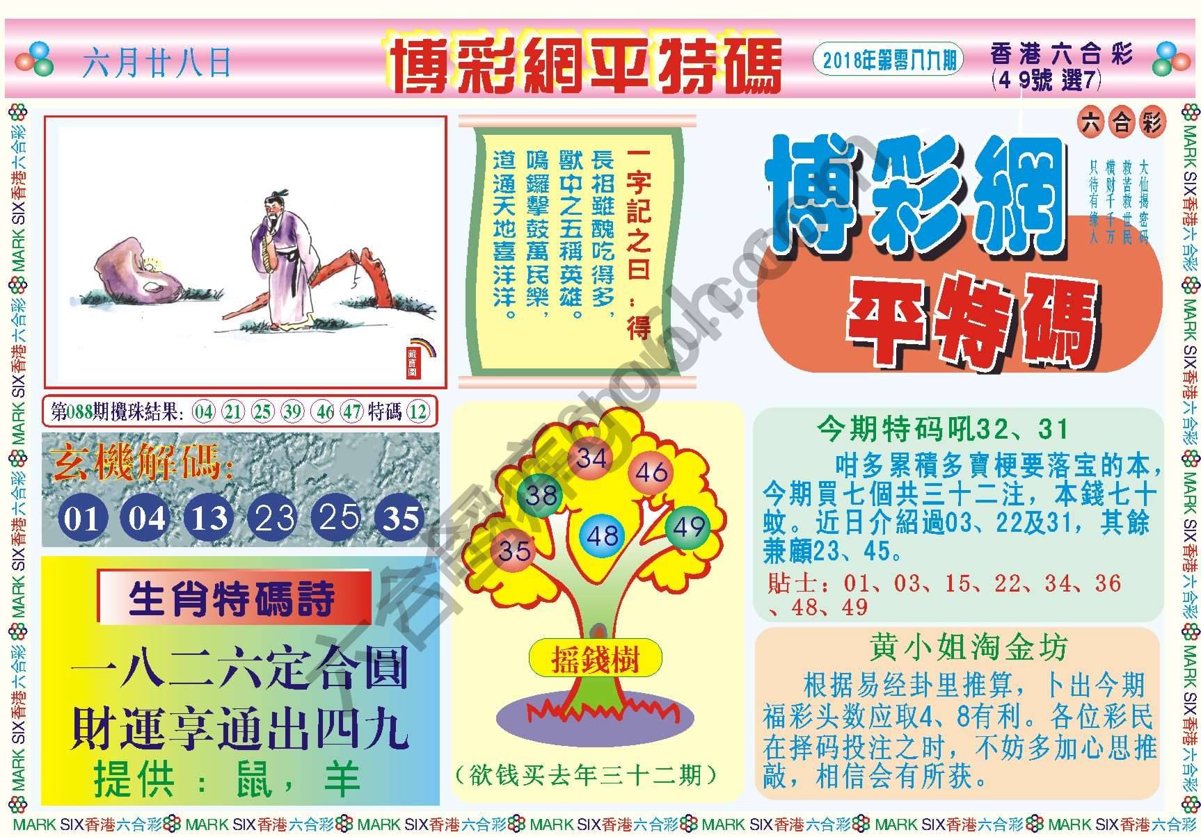 博彩网平特码