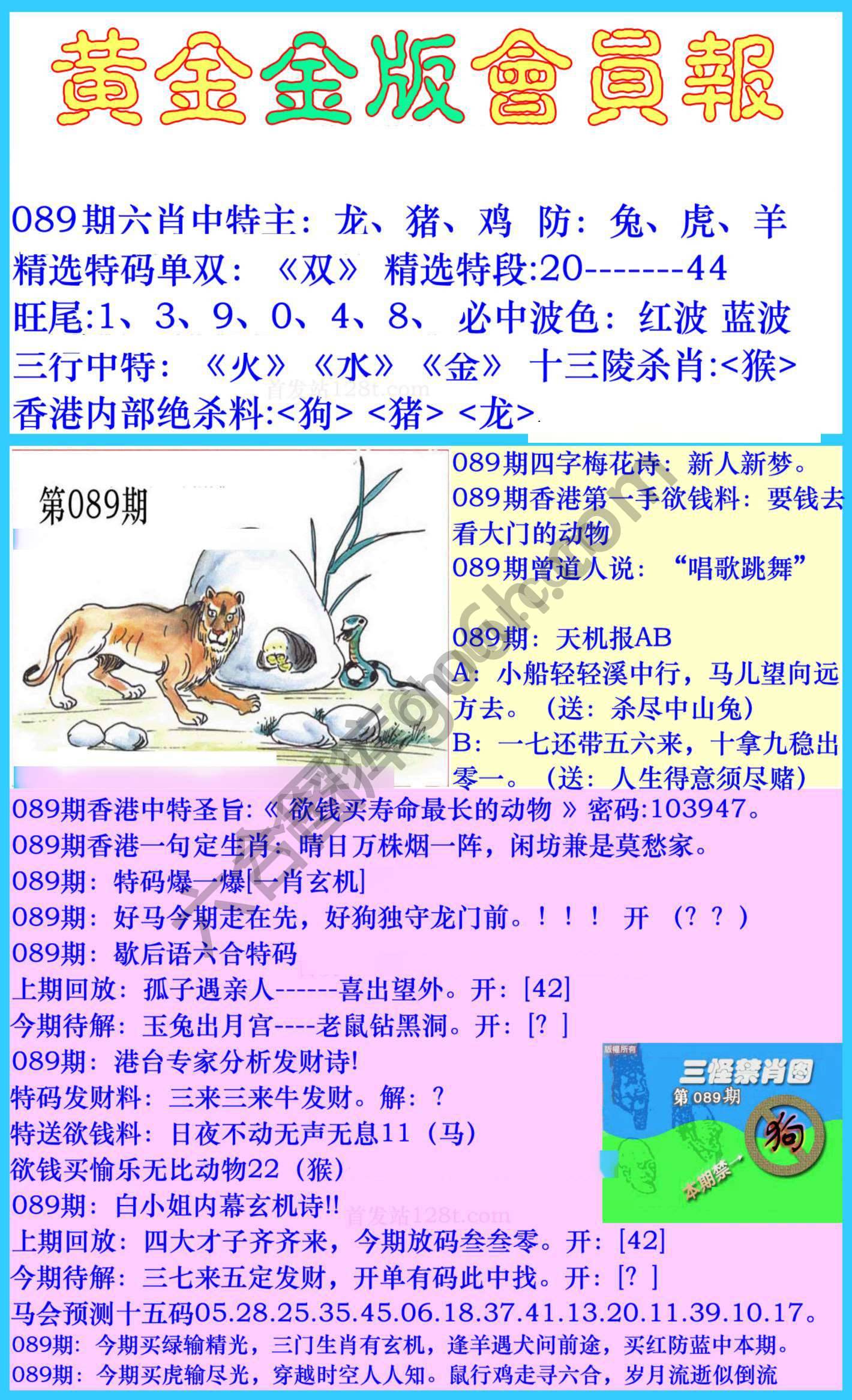 黄金金版会员报