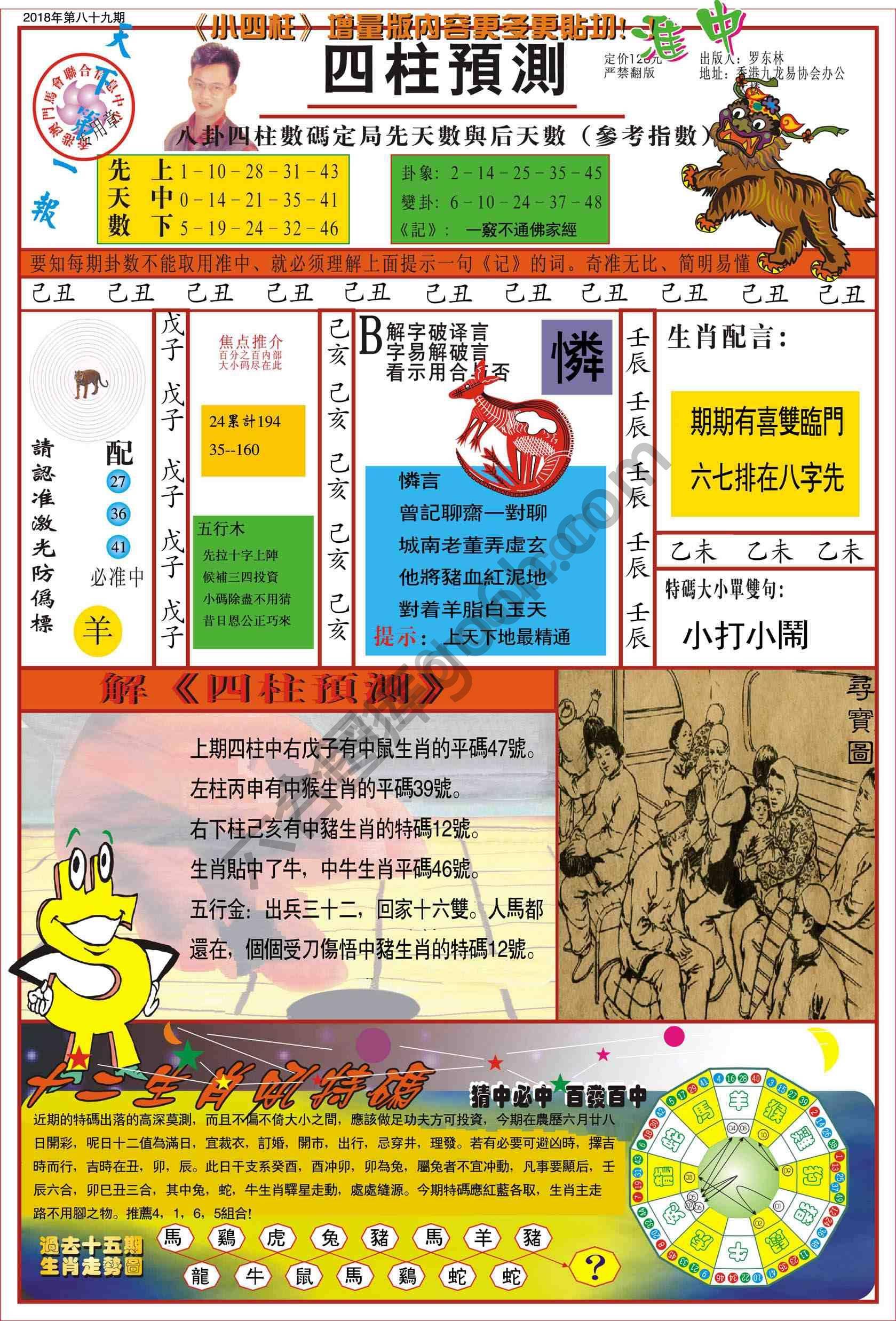 四柱预测