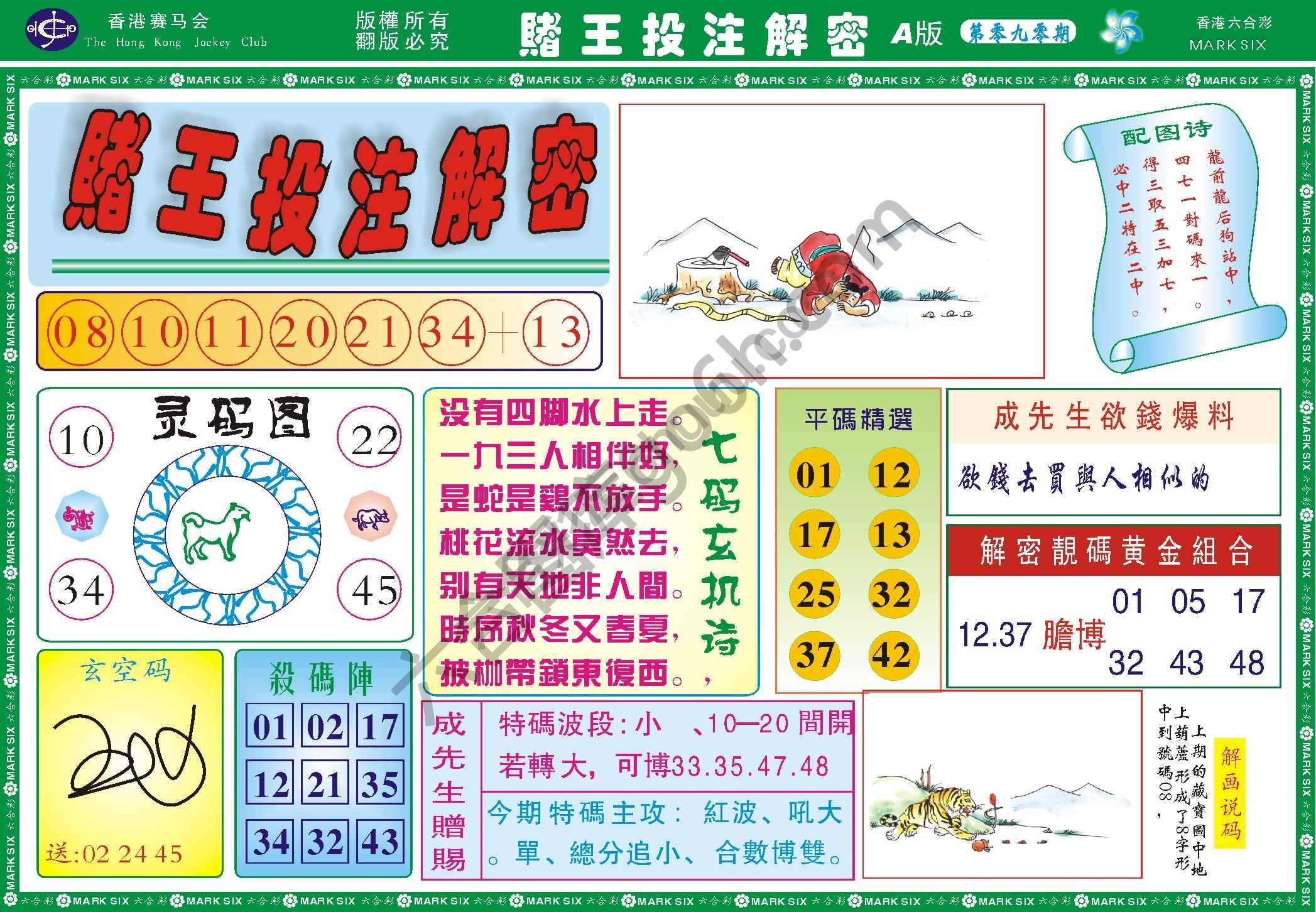 赌王投注解密
