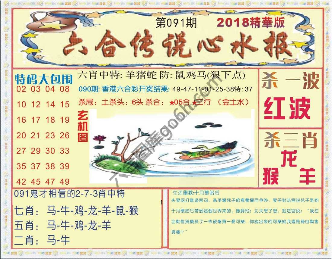 六合传说心水报