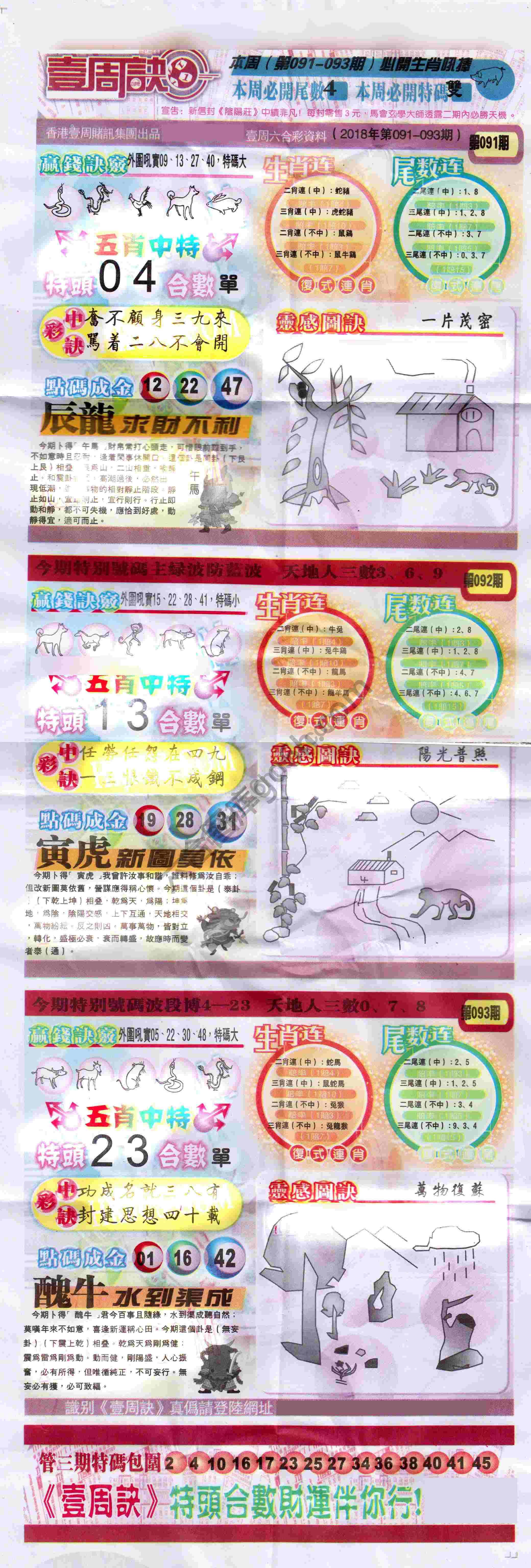 一周决