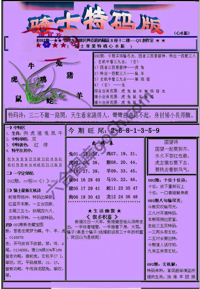 另类骑士特码版