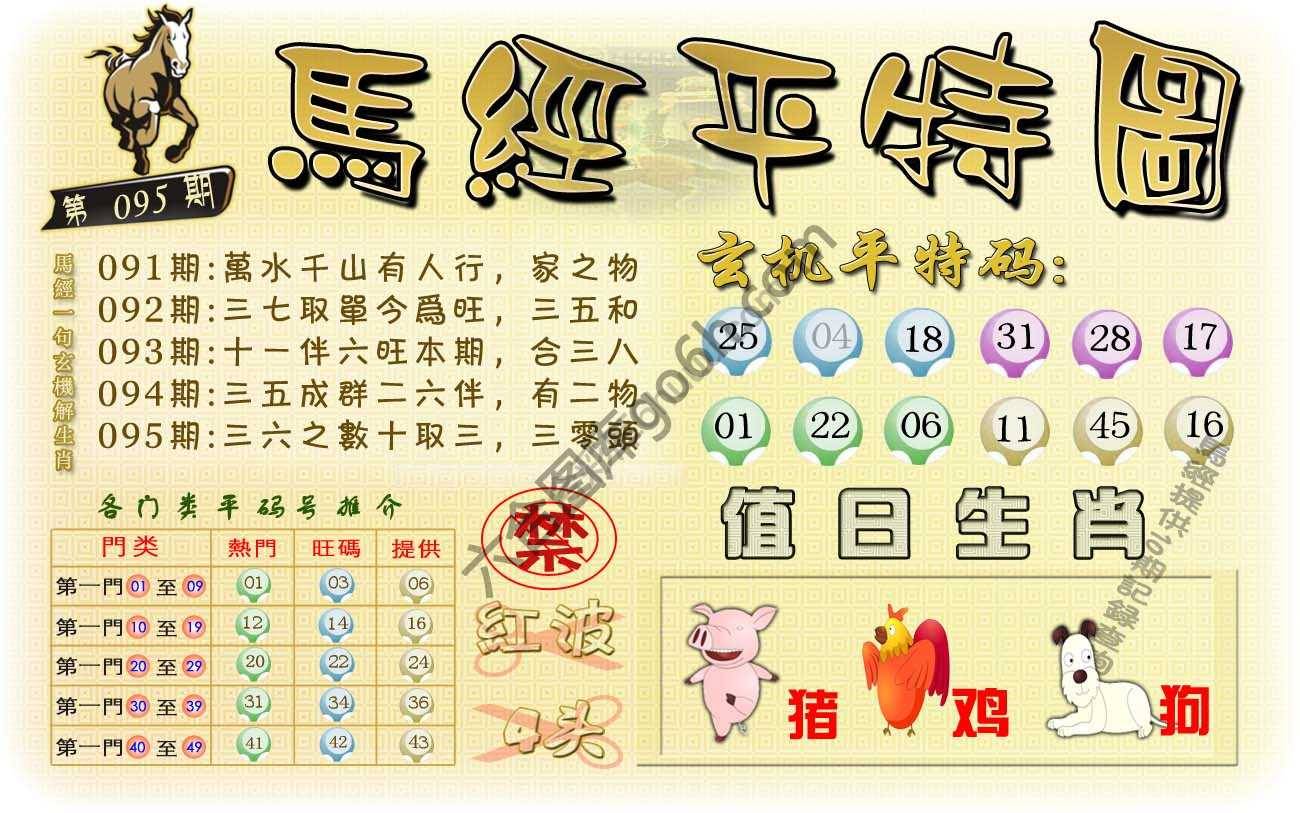 马经平特图