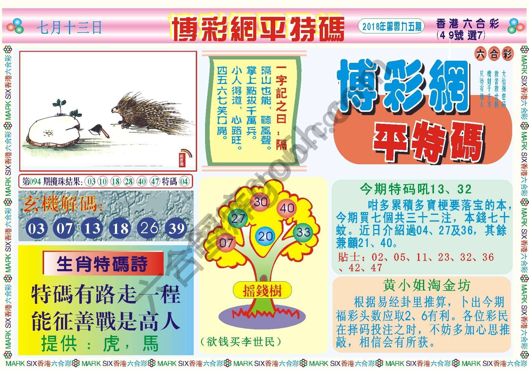博彩网平特码