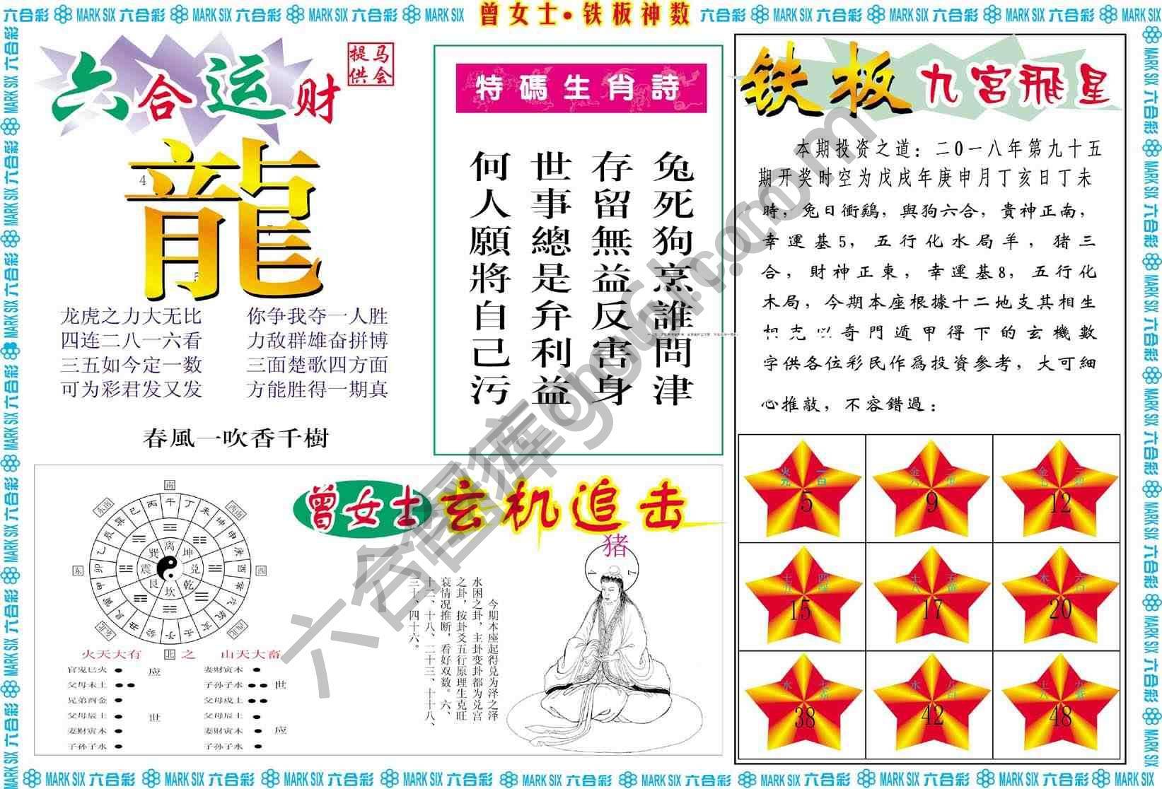 曾女士铁板神数