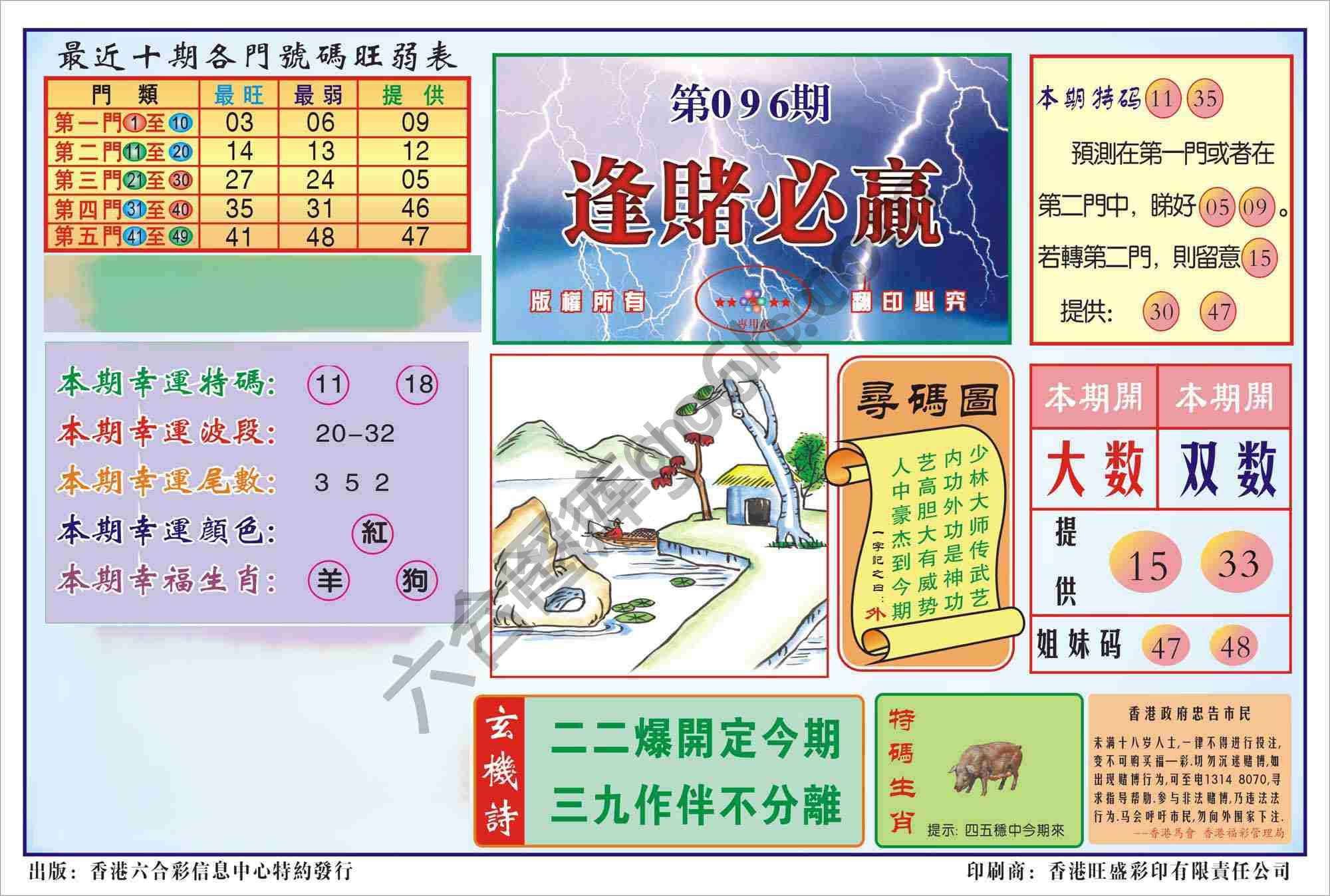 香港逢赌必羸