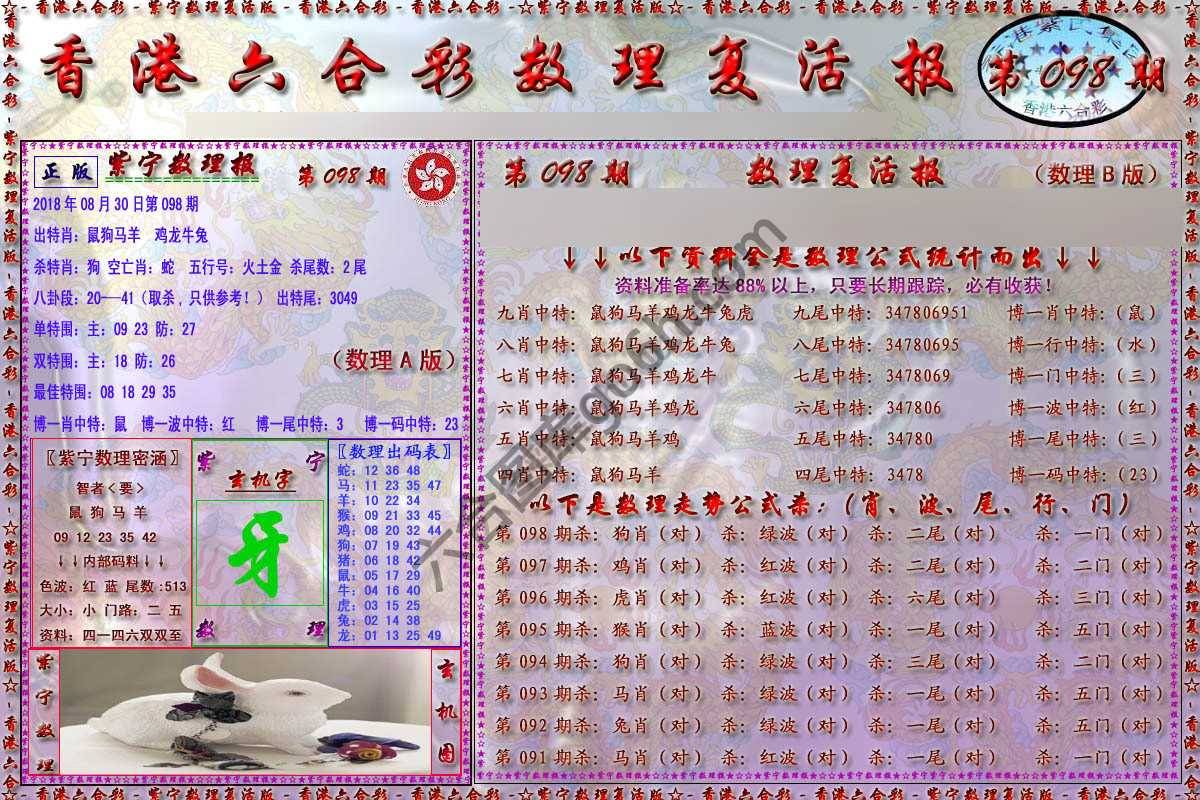数理复活报