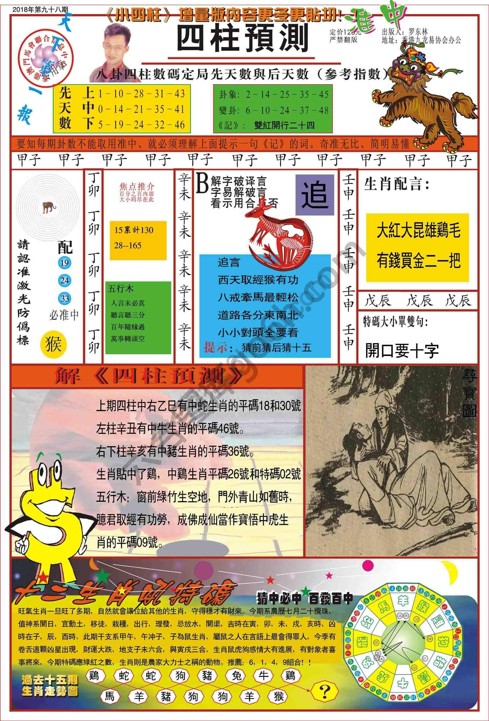 四柱预测