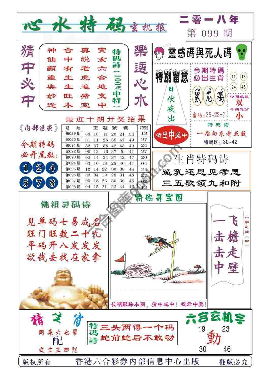 心水特码