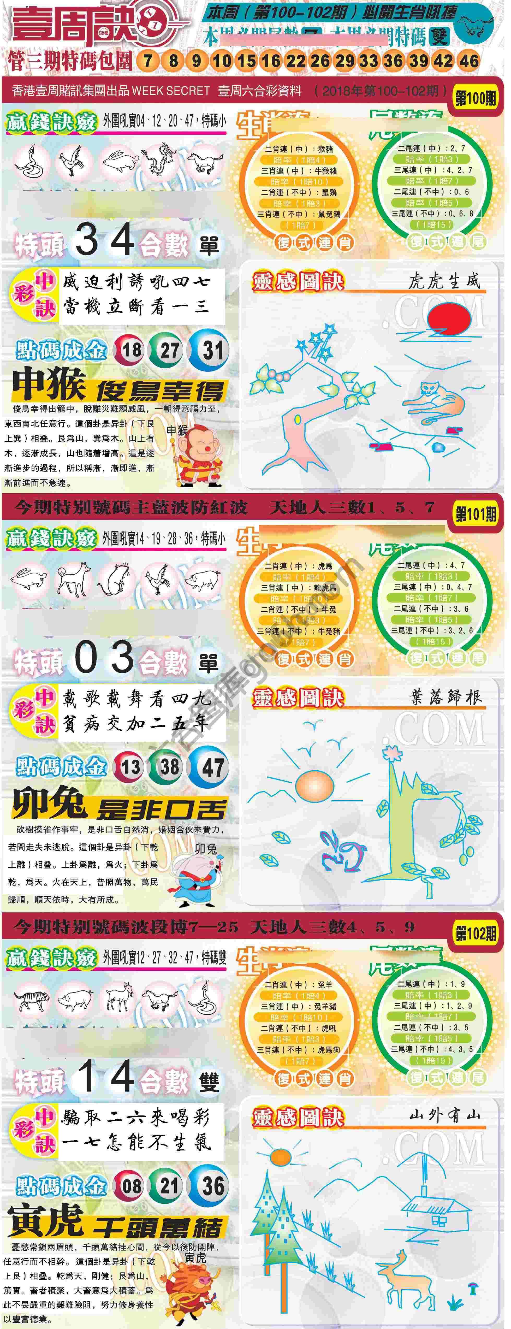 一周决