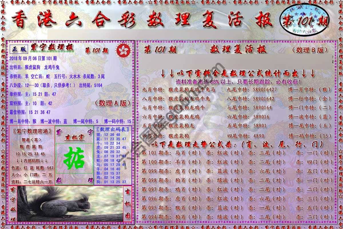 数理复活报