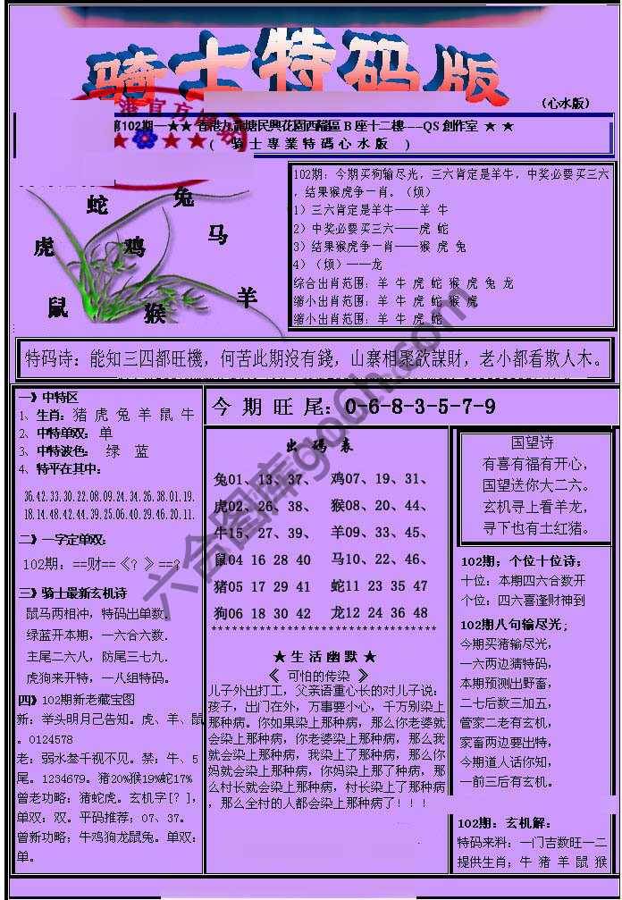另类骑士特码版