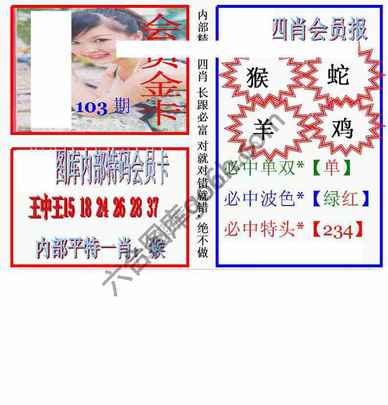 马经四肖会员报