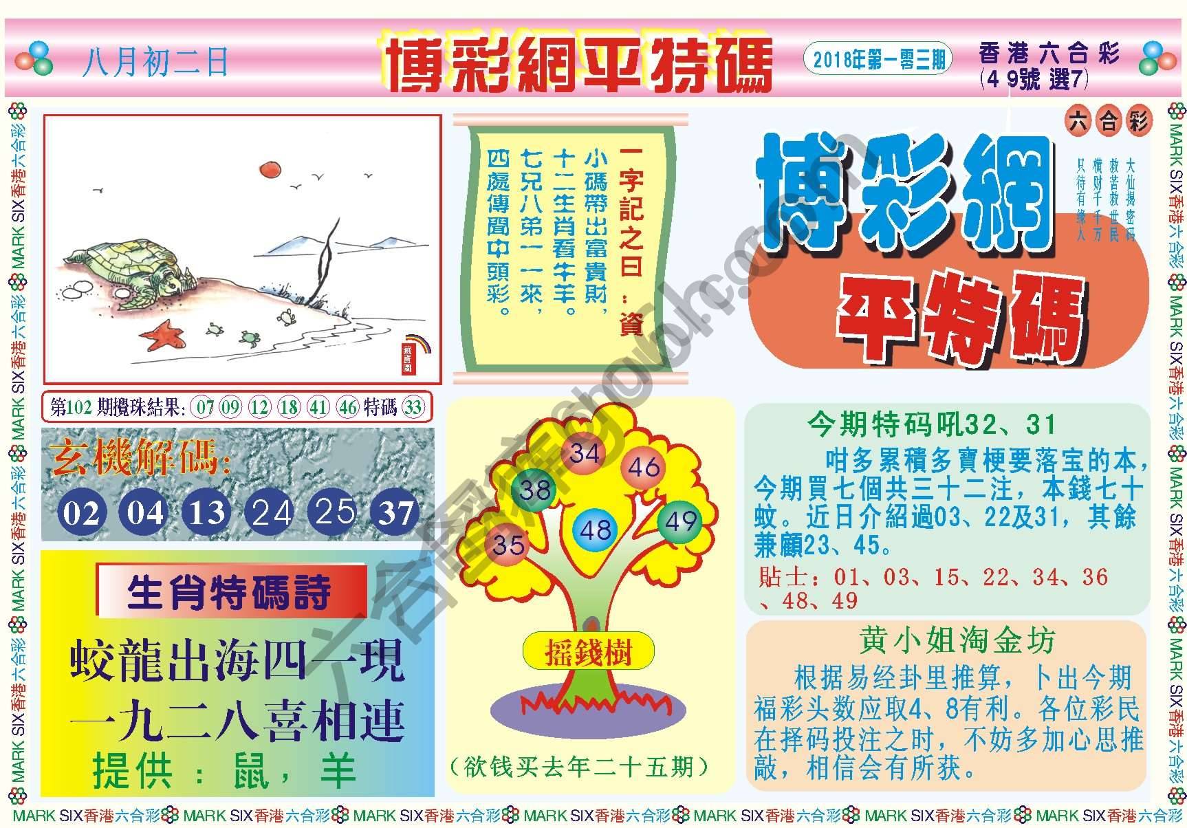 博彩网平特码