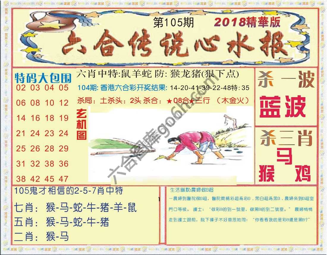 六合传说心水报
