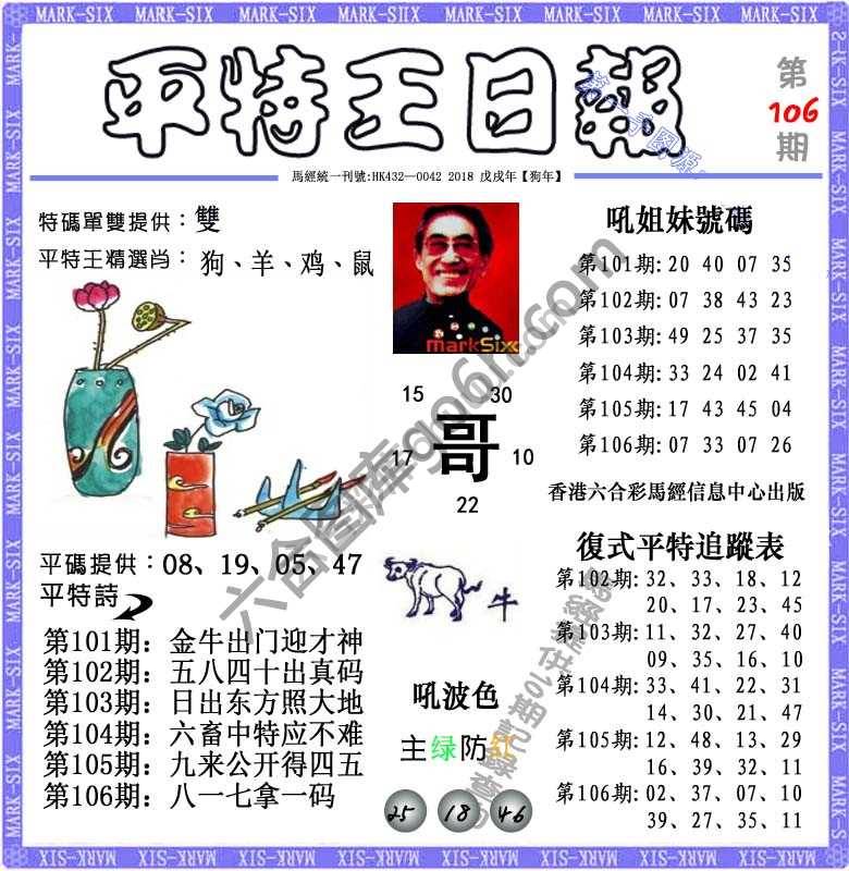 平特王日报