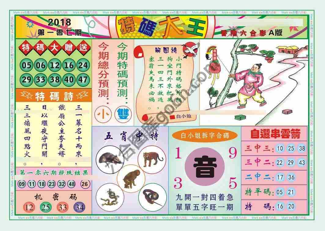特码大王