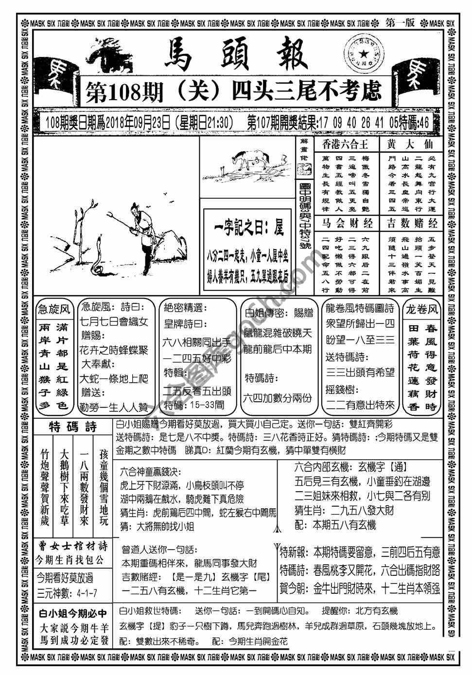马头报