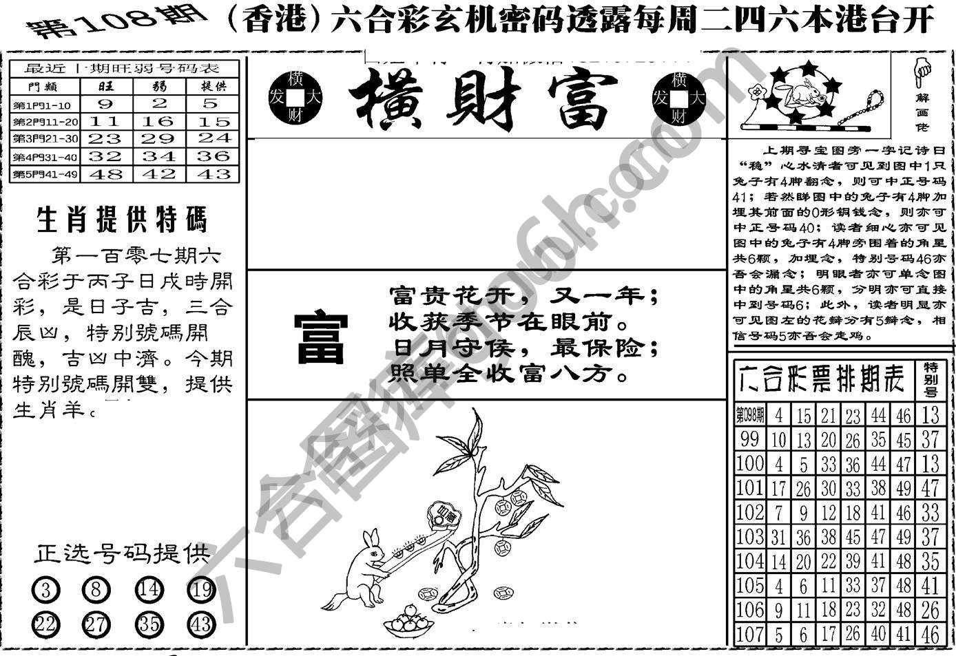 横财富