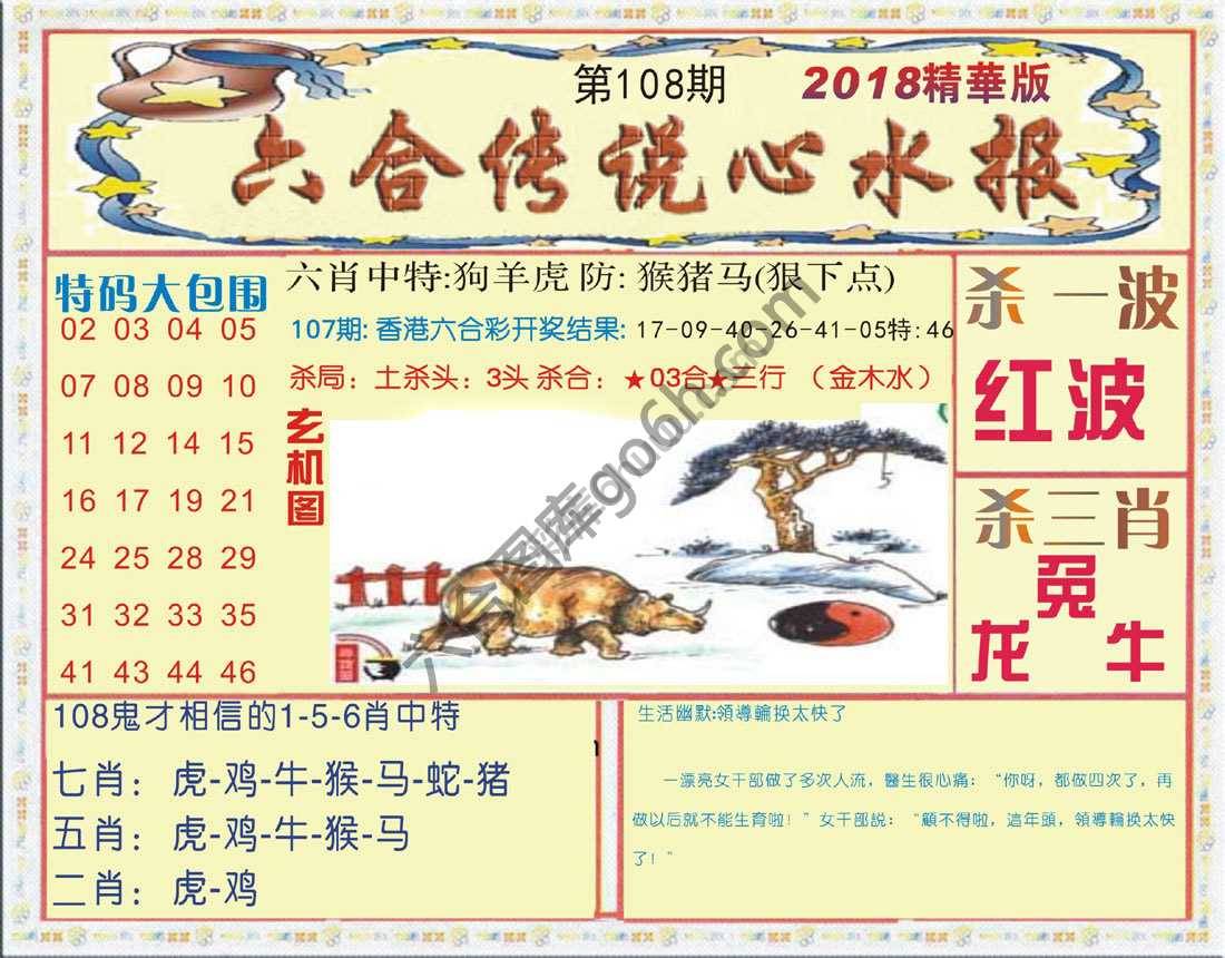 六合传说心水报