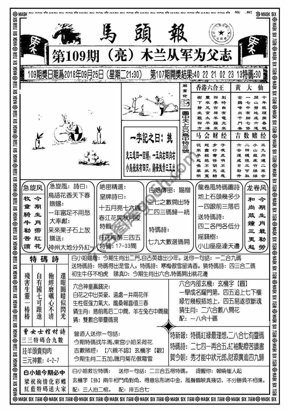 马头报