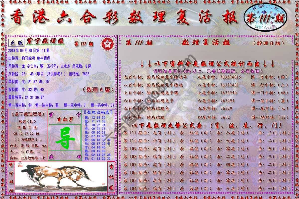 数理复活报