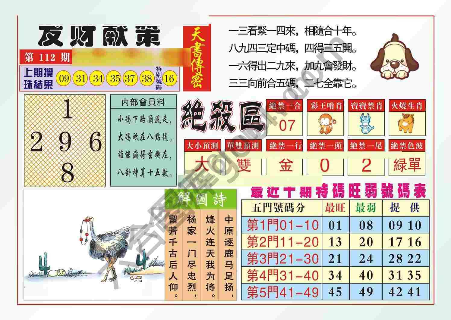 发财献策