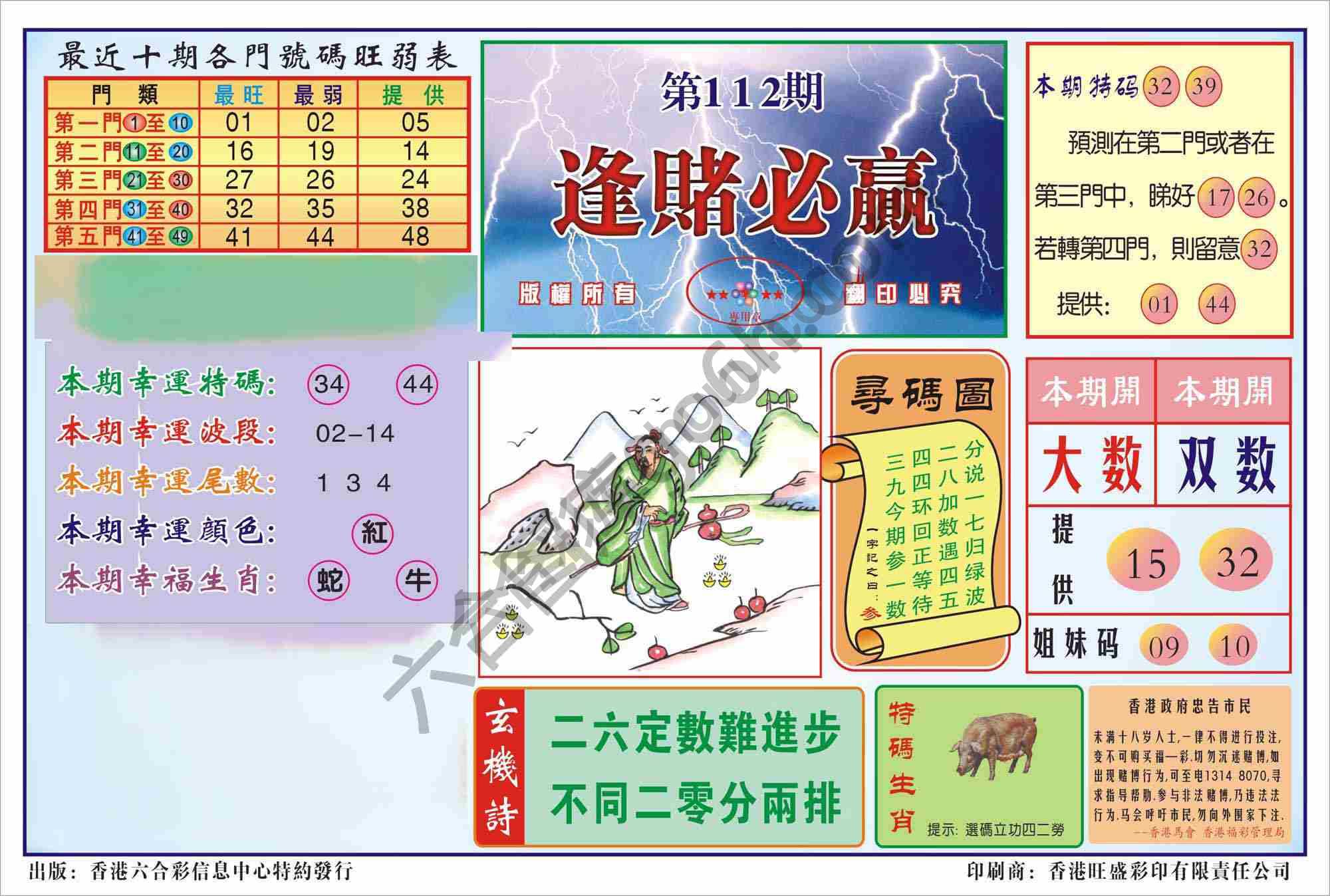 香港逢赌必羸