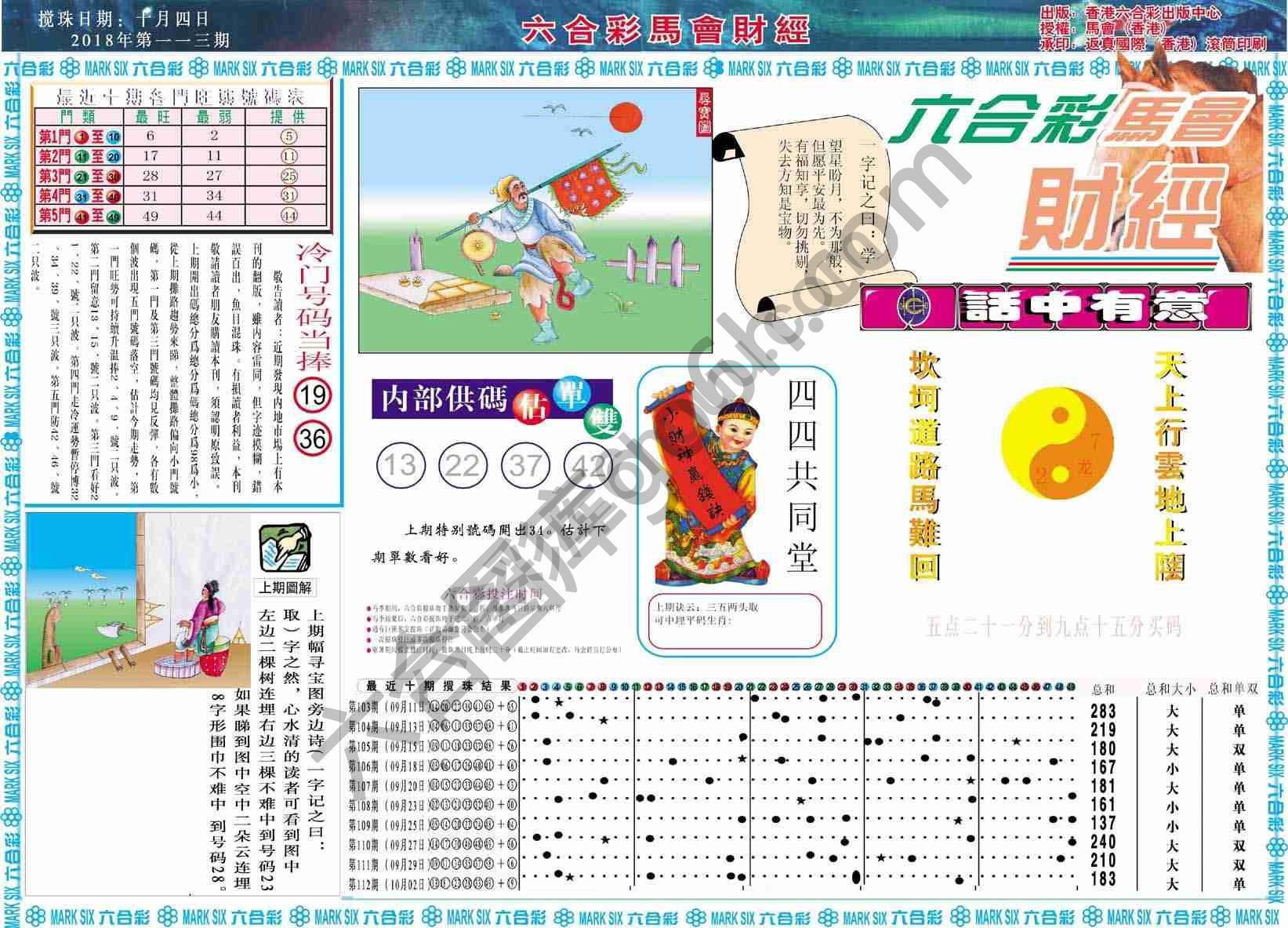 六合彩马会财经