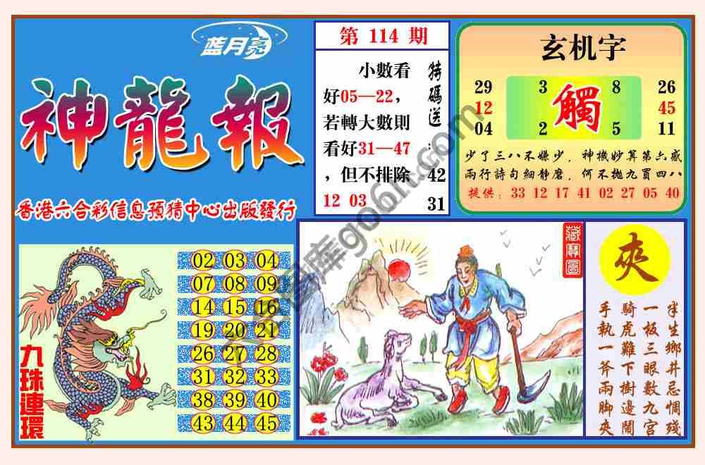 蓝月亮神龙报