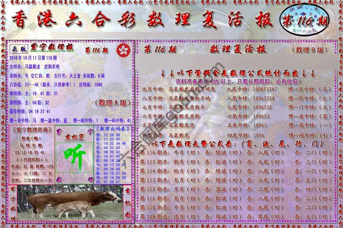 数理复活报