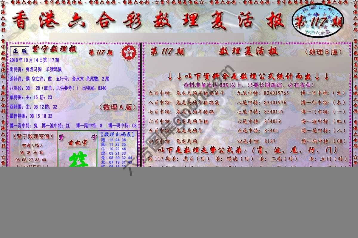 数理复活报