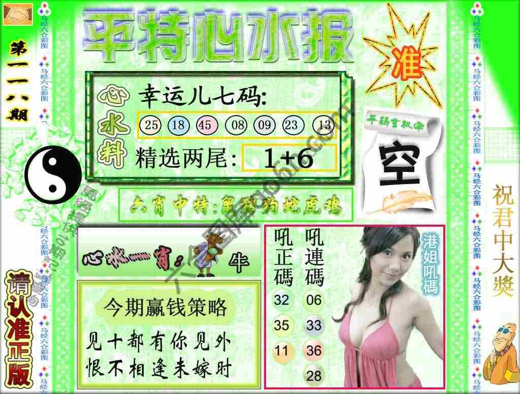 平特心水报