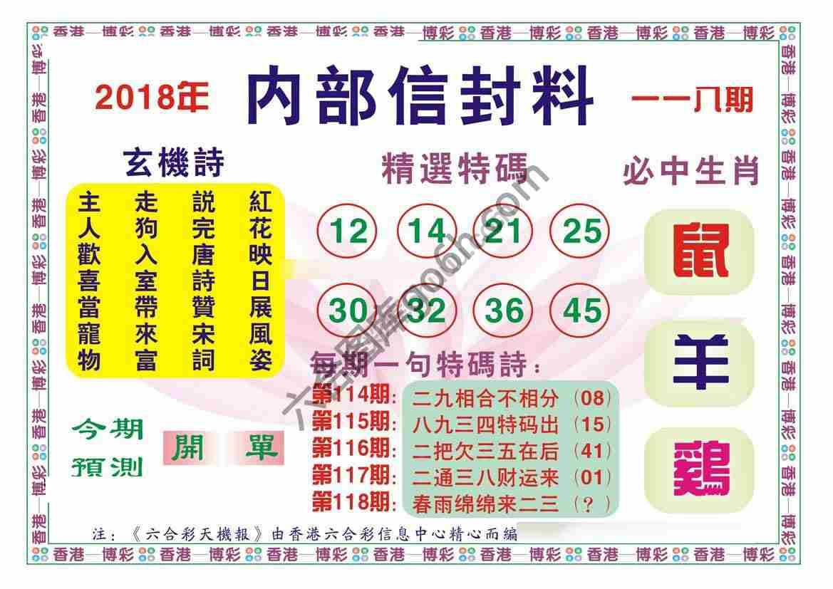 内部信封料