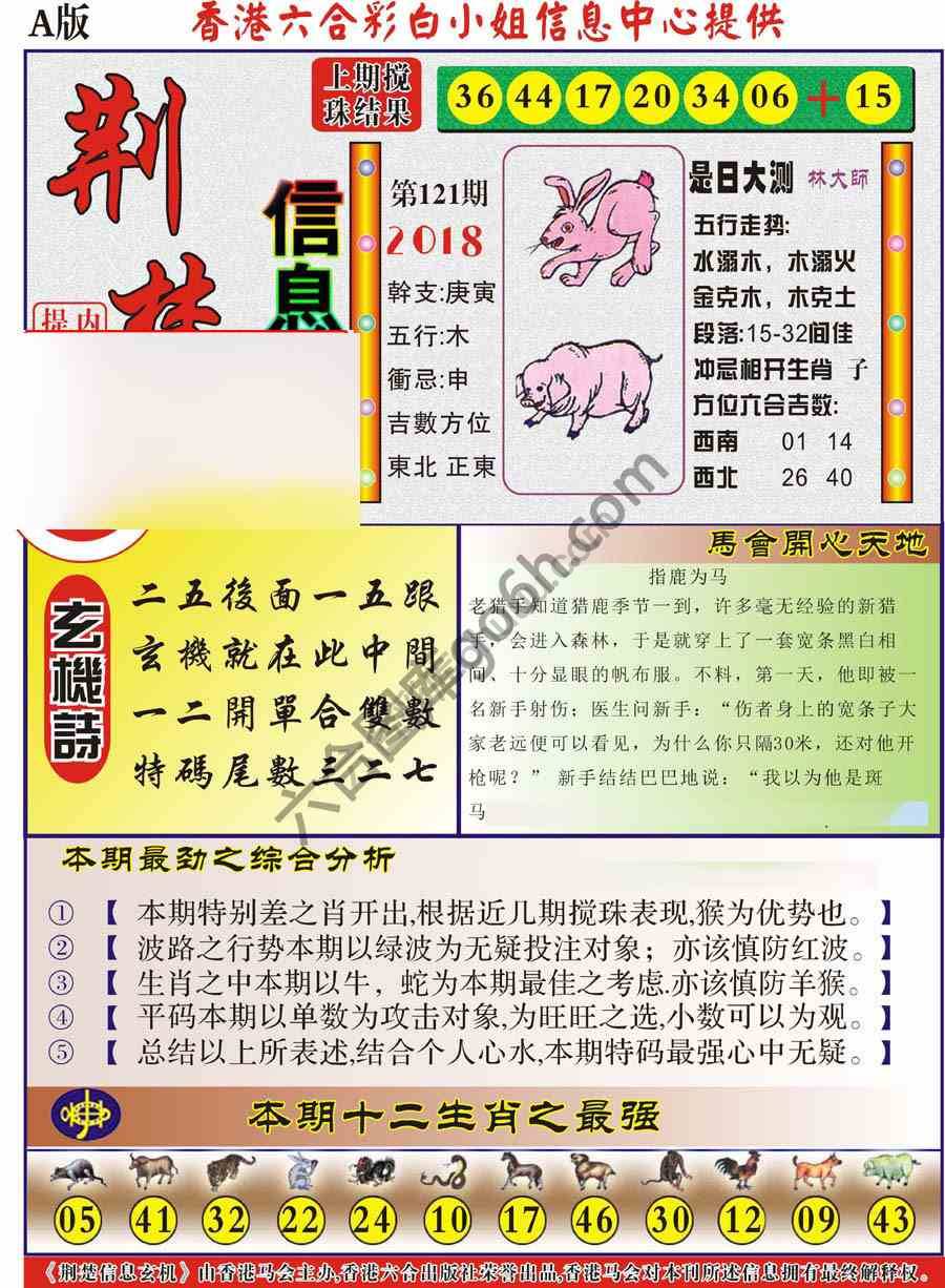 荆楚信息玄机